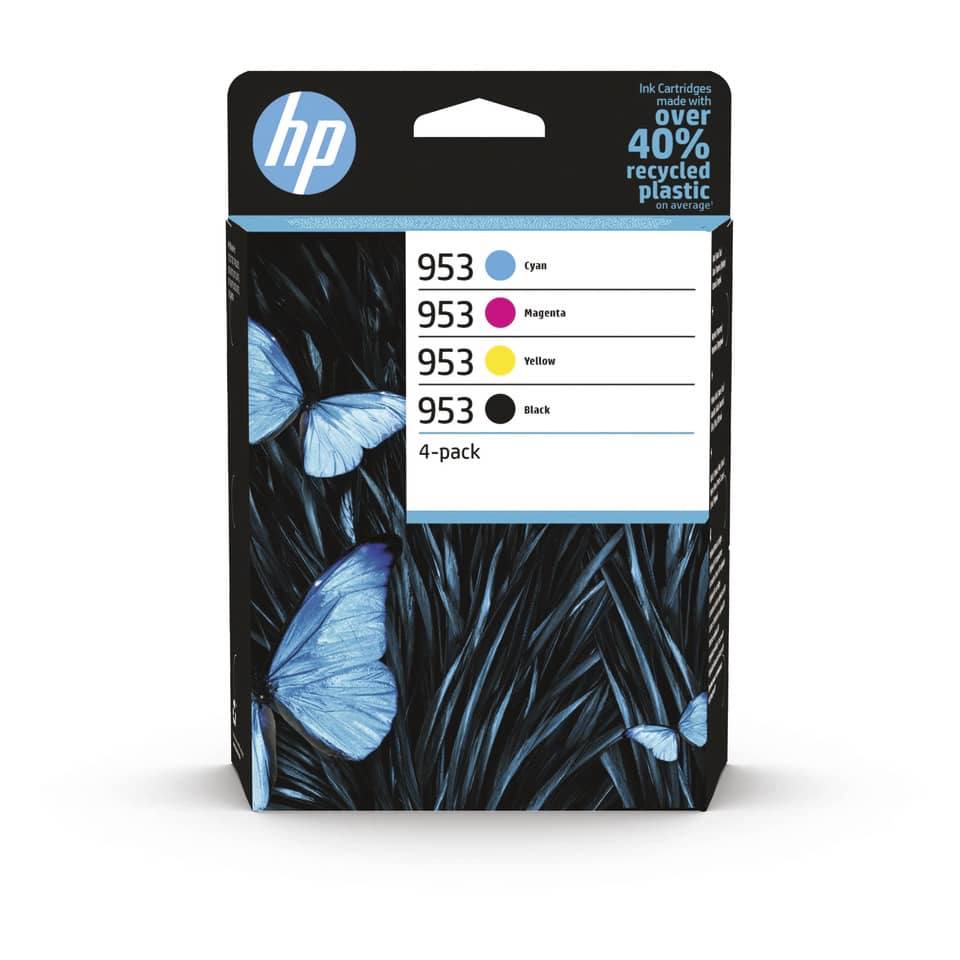 Original HP Tintenpatrone MultiPack Bk,C,M,Y (6ZC69AE,953,NO953)