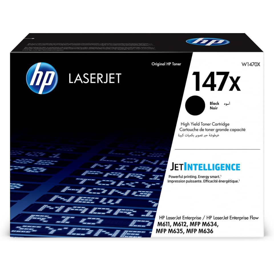 Original HP Tonerkartusche High-Capacity (W1470X,147X,147XBK,147XBLACK,NO147X,NO147XBK,NO147XBLACK)