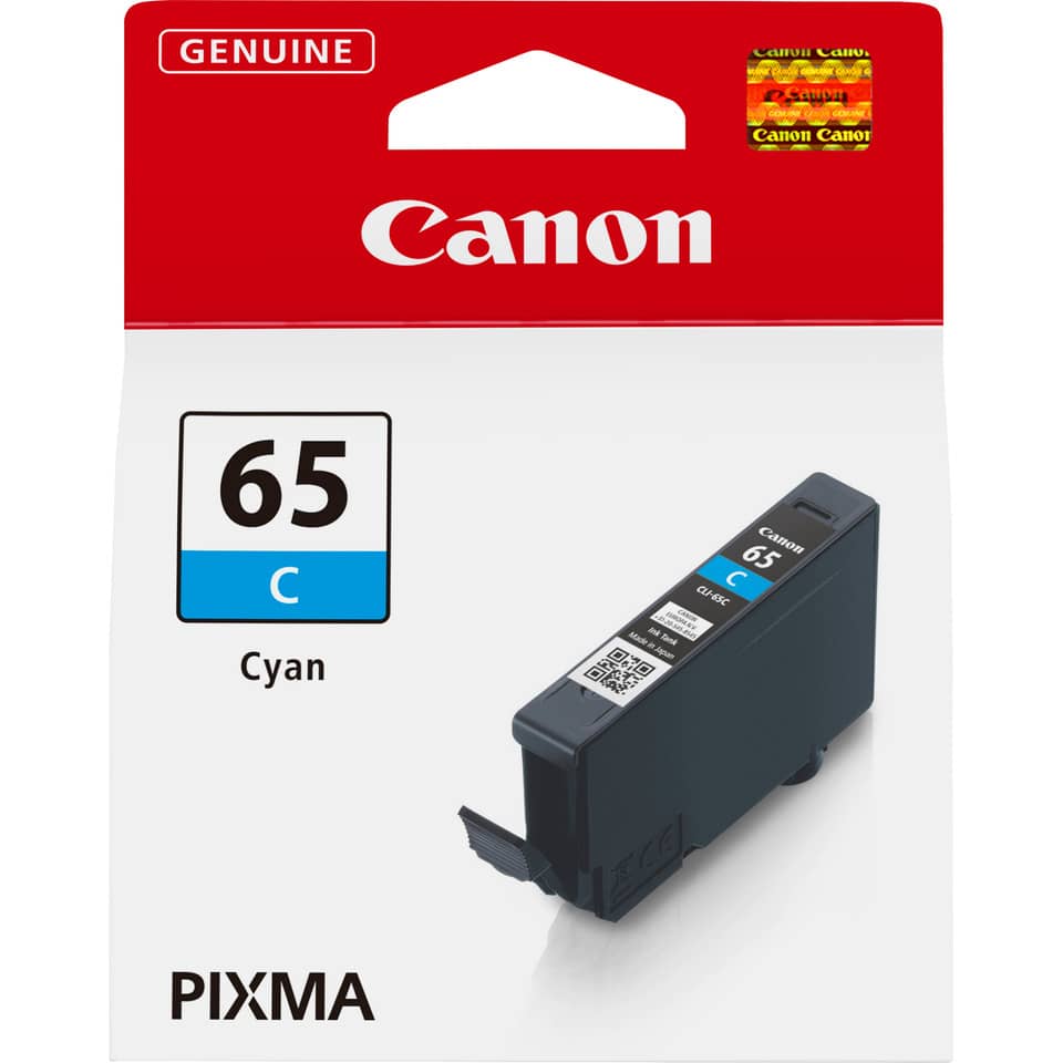 Original Canon Tintenpatrone cyan (4216C001,4216C001AA,CLI-65C)