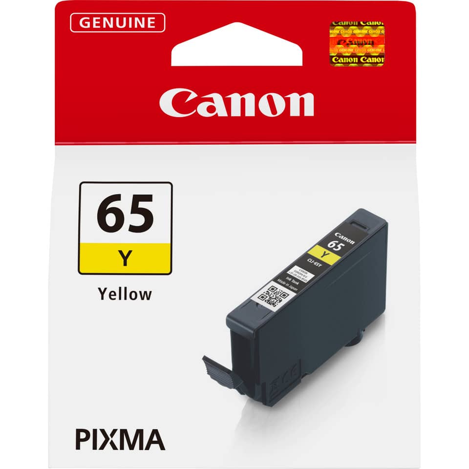 Original Canon Tintenpatrone gelb (4218C001,4218C001AA,CLI-65Y)
