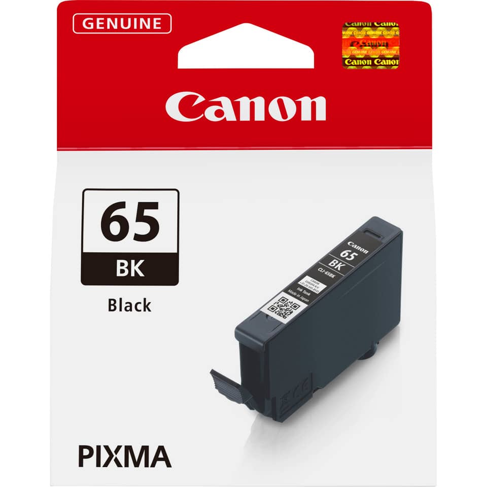 Original Canon Tintenpatrone schwarz (4215C001,4215C001AA,CLI-65BK)
