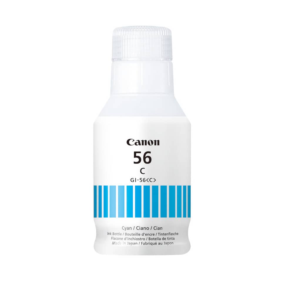 Original Canon Tintenflasche cyan (4430C001,GI-56C)