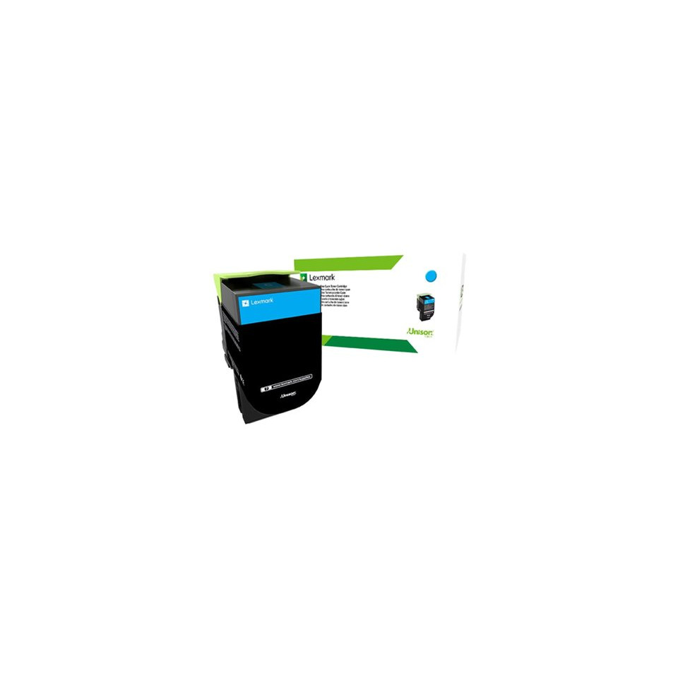 Original Lexmark Toner-Kit cyan return program Projekt (0080C2HCE,080C2HCE,80C2HCE,802HC,NO802HC)