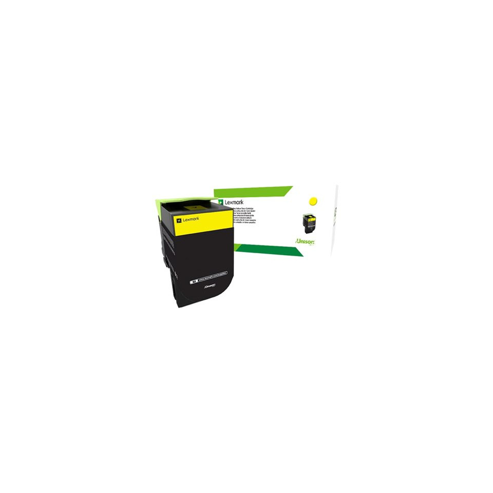 Original Lexmark Toner-Kit gelb return program Projekt (0080C2HYE,080C2HYE,80C2HYE,802HY,NO802HY)