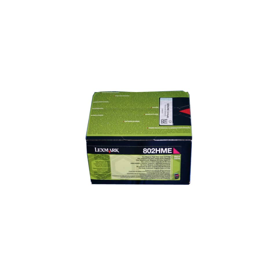 Original Lexmark Toner-Kit magenta return program Projekt (0080C2HME,080C2HME,80C2HME,802HM,NO802HM)