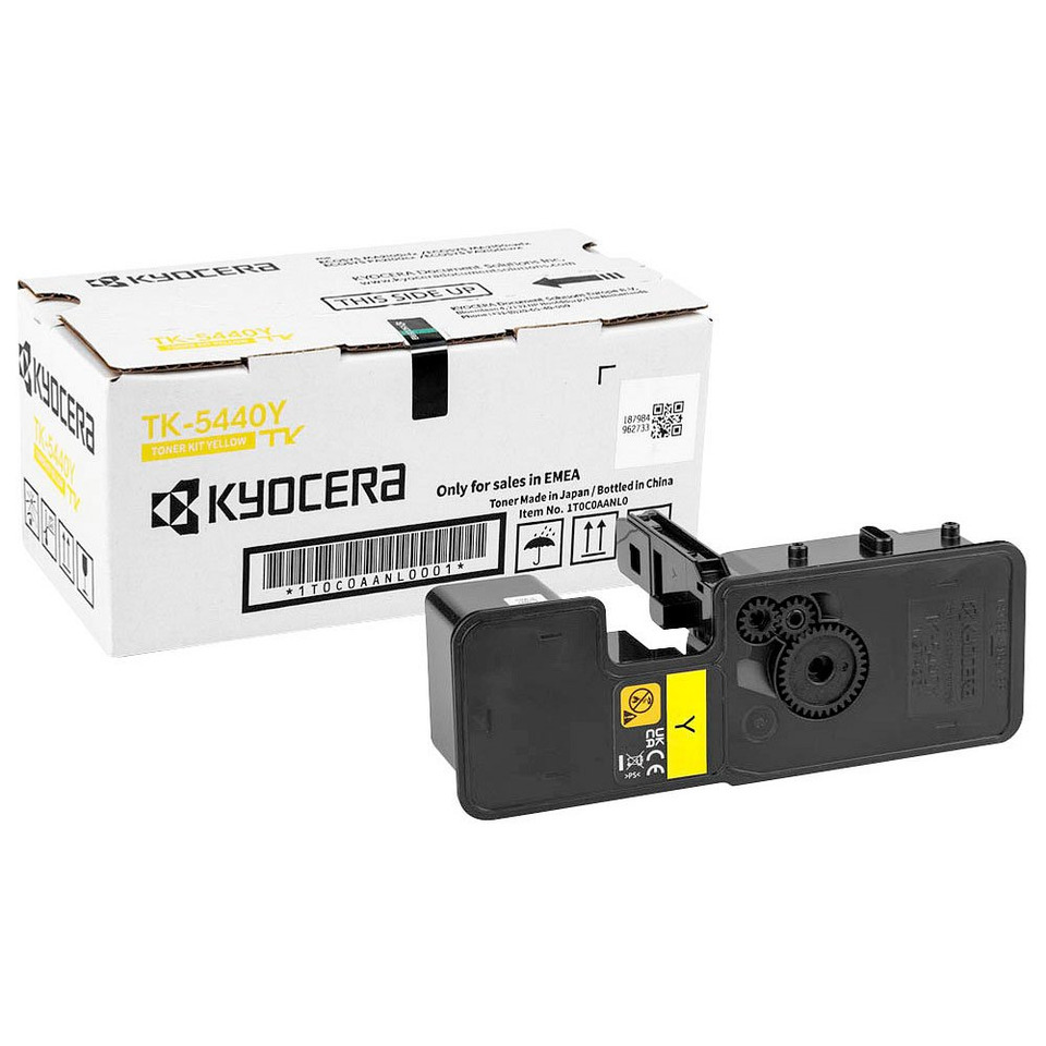 Original Kyocera Toner-Kit gelb High-Capacity (0C0AANL0,1T0C0AANL0,C0AANL0,TK-5440Y)