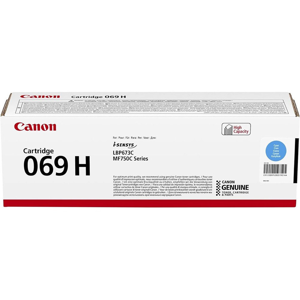 Original Canon Tonerkartusche cyan High-Capacity (5097C002,69HC,069H)