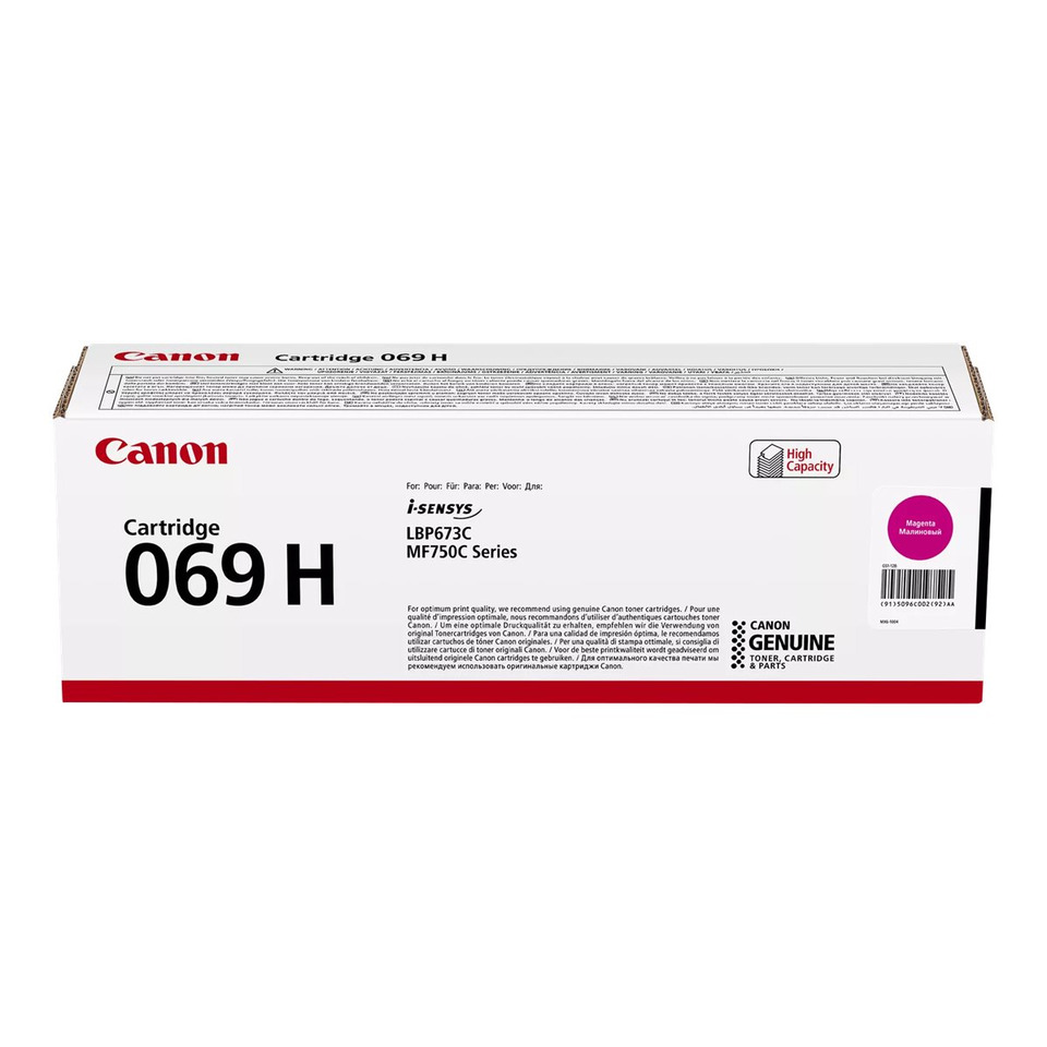 Original Canon Tonerkartusche magenta High-Capacity (5096C002,69HM,069H)