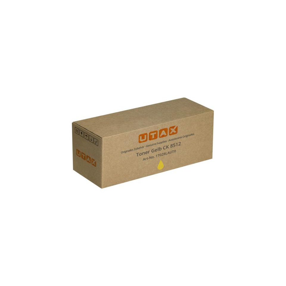 Original Utax Toner-Kit gelb (1T02RLAUT0,CK-8512Y)