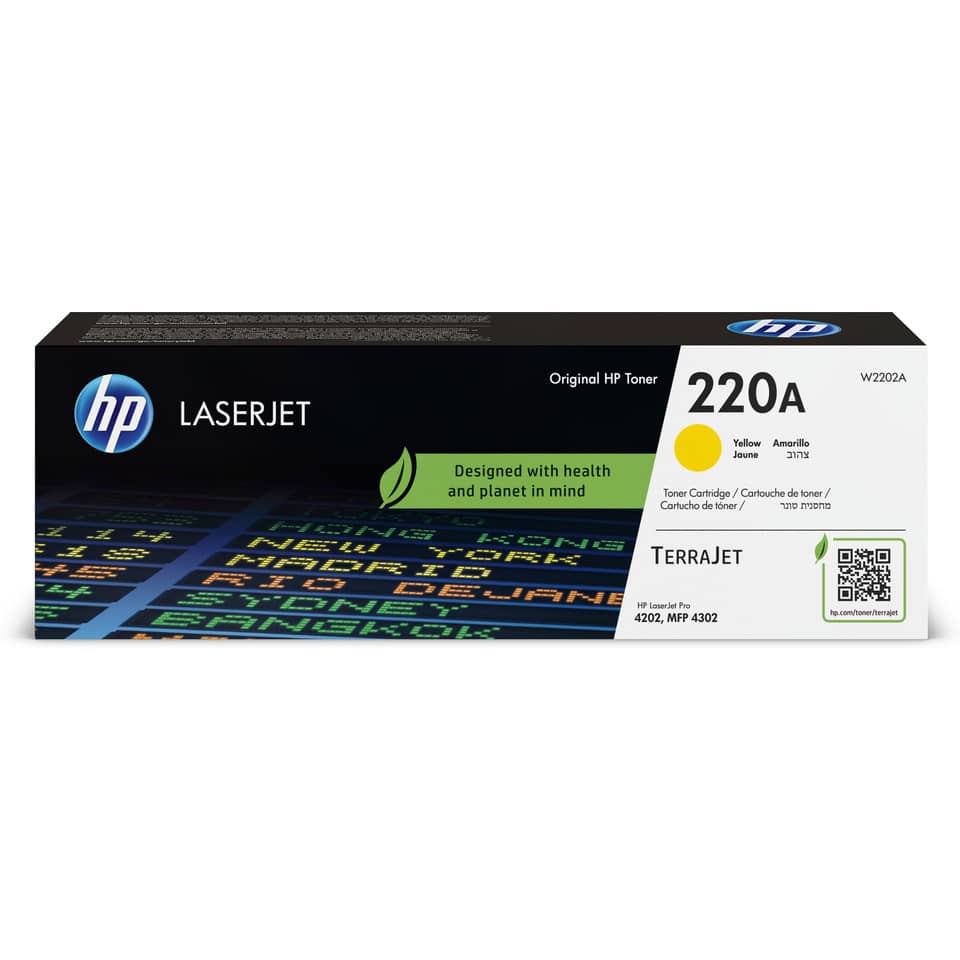 Original HP Tonerkartusche gelb (W2202A,220A,220AY,220AYELLOW,NO220A,NO220AY,NO220AYELLOW)