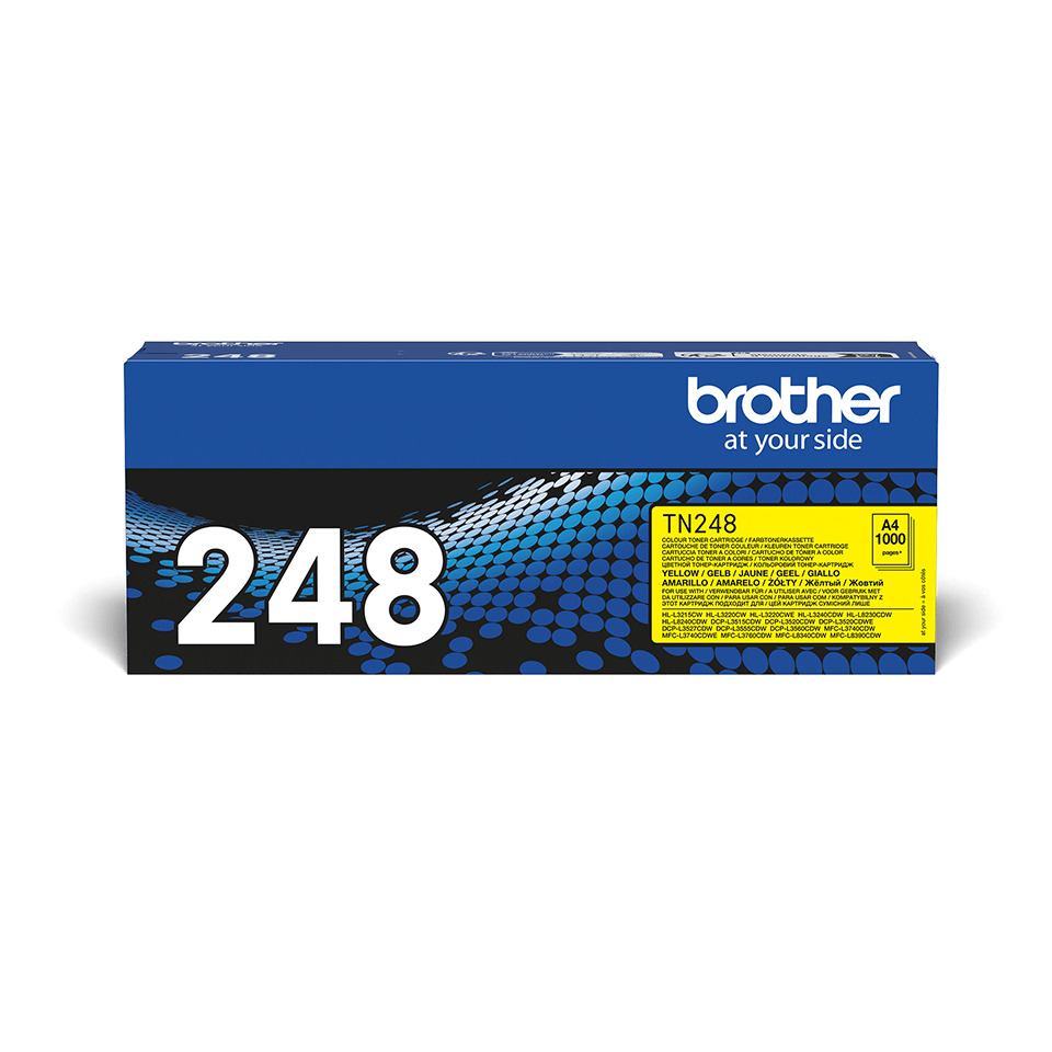 Original Brother Toner-Kit gelb (TN-248Y)