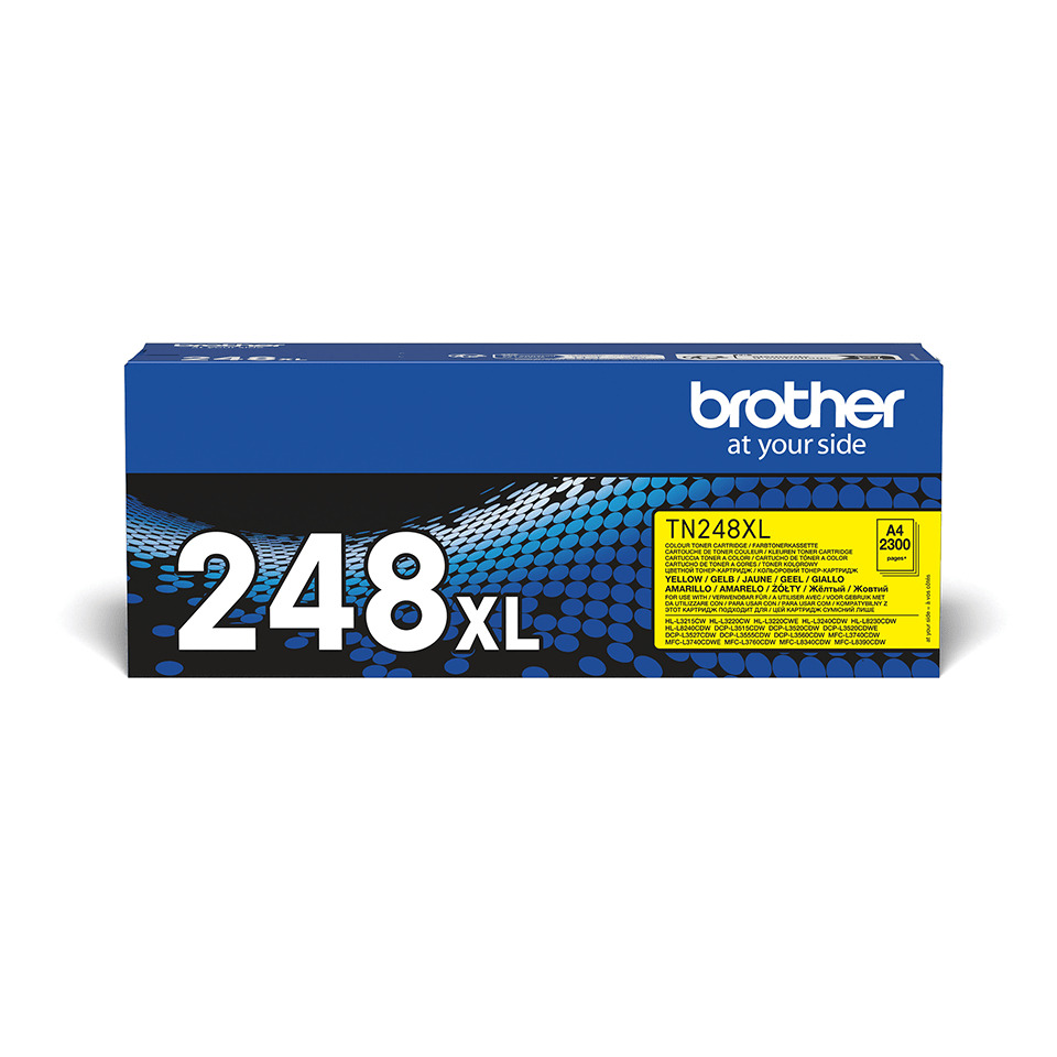 Original Brother Toner-Kit gelb High-Capacity (TN-248XLY)