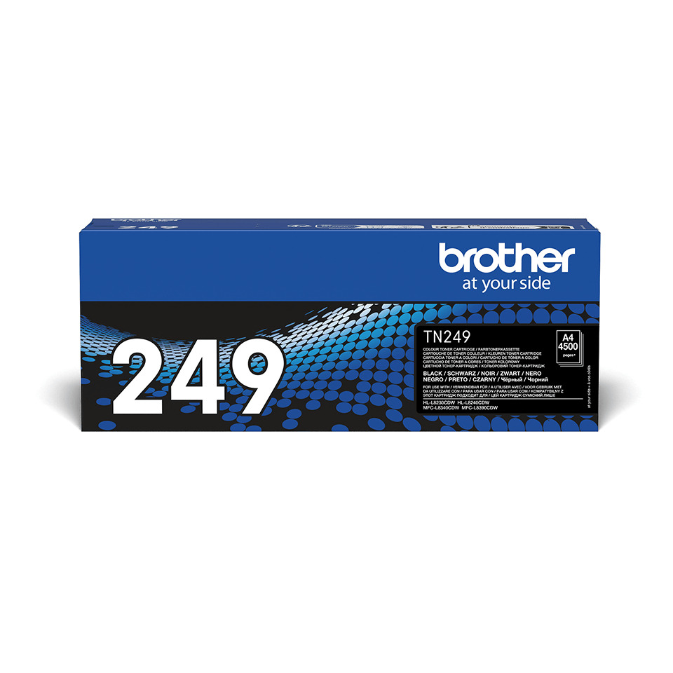 Original Brother Toner-Kit schwarz extra High-Capacity (TN-249BK)