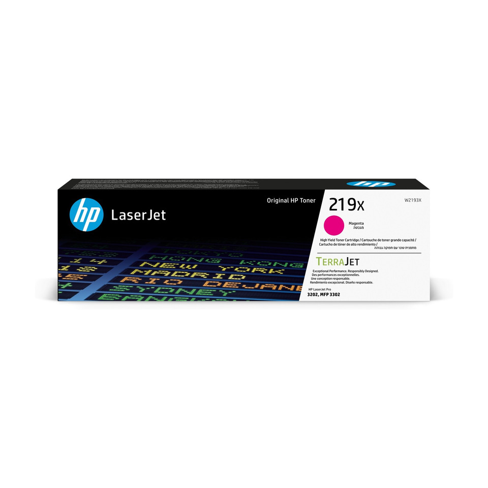 Original HP Tonerkartusche magenta High-Capacity (W2193X,219X,219XM,219XMAGENTA,NO219X,NO219XM,NO219XMAGENTA)