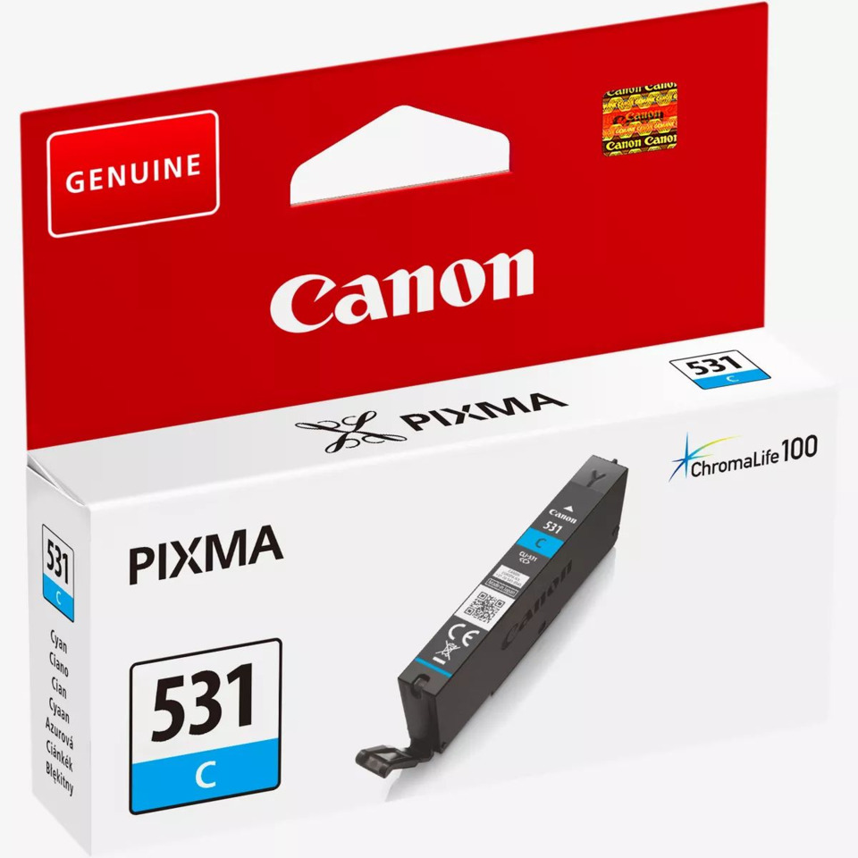 Original Canon Tintenpatrone cyan (6119C001,CLI-531C)