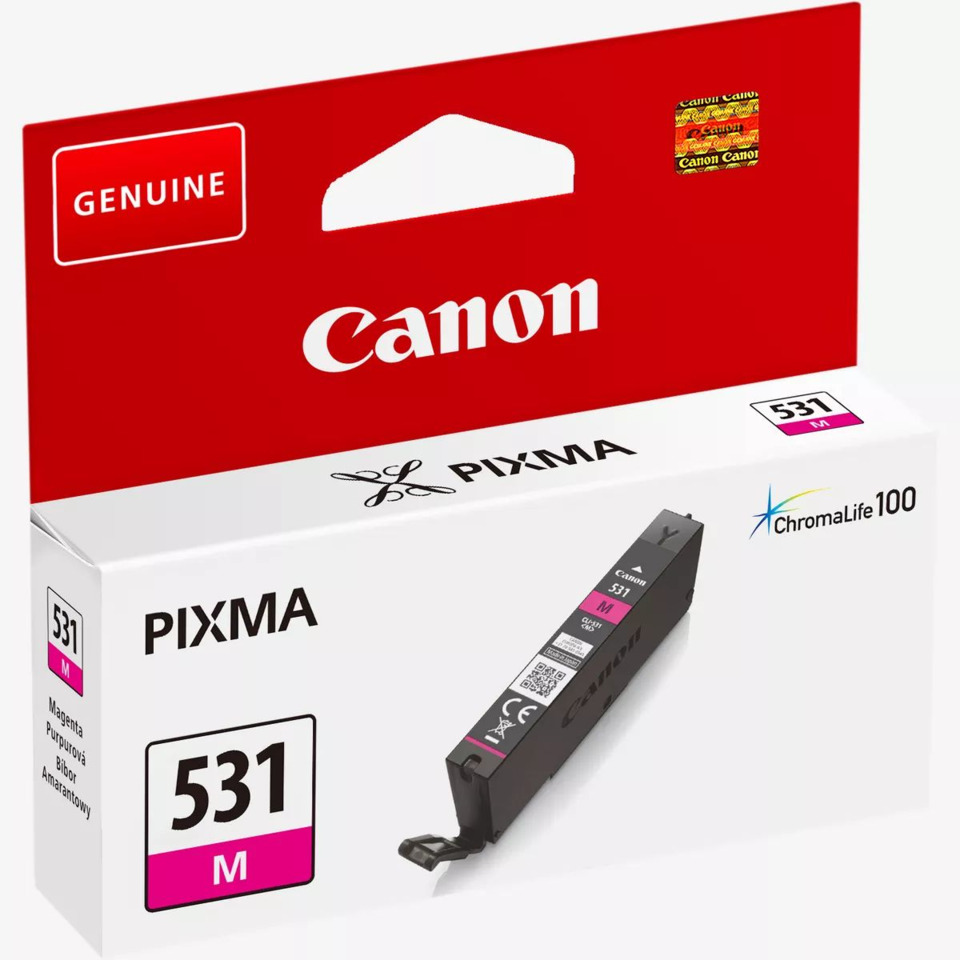 Original Canon Tintenpatrone magenta (6120C001,CLI-531M)