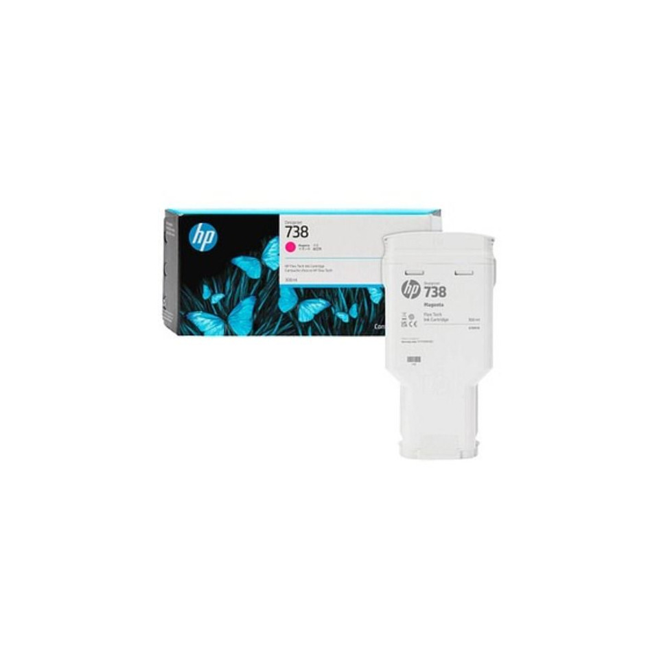 Original HP Tintenpatrone magenta (676M7A,738,738M,738MAGENTA,NO738,NO738M,NO738MAGENTA)