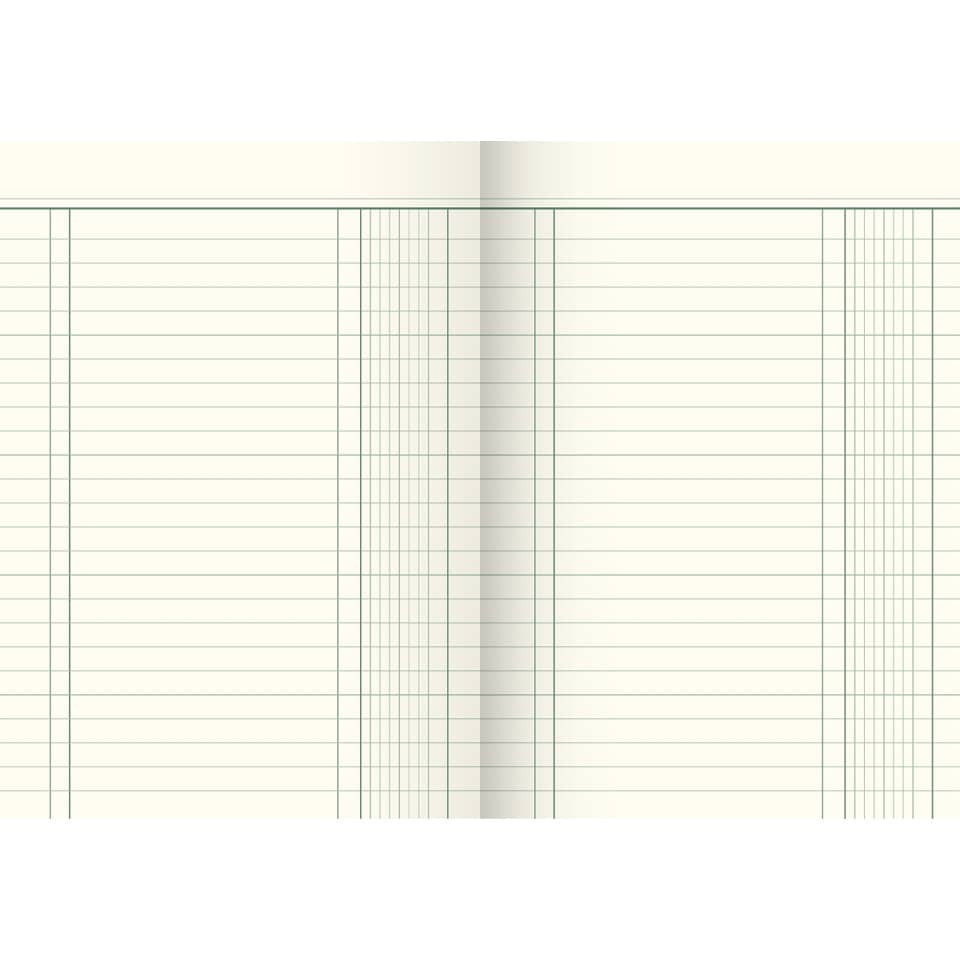 Spaltenbuch mit festem Kopf - A5, 1 Spalte, 40 Blatt