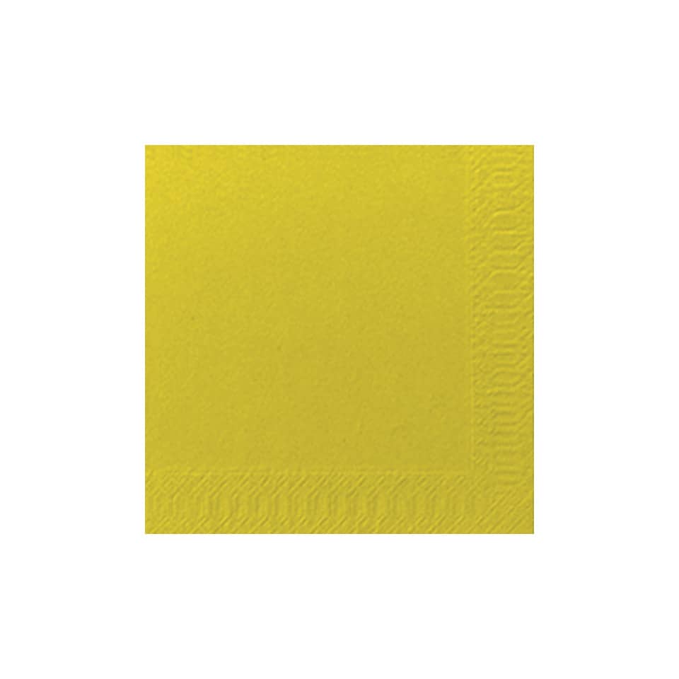 Cocktail-Servietten 3lagig Tissue Uni kiwi, 24 x 24 cm, 20 Stück