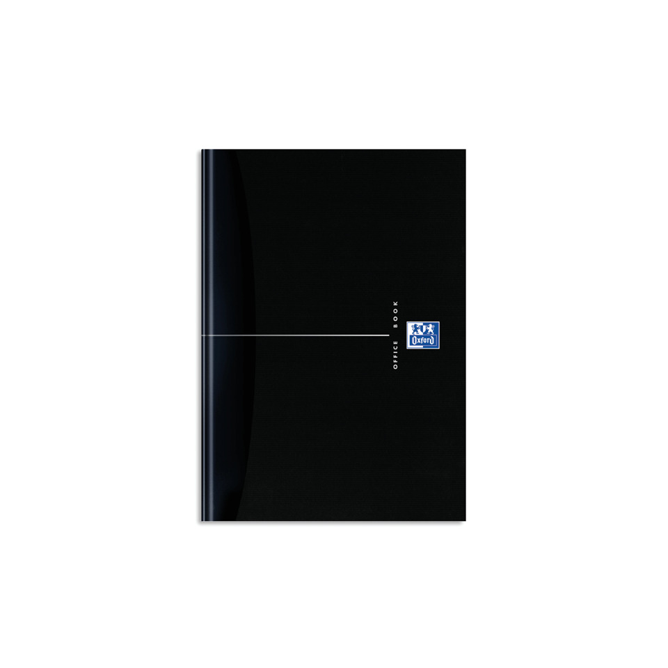 Office Notizbuch - A5, liniert, schwarz