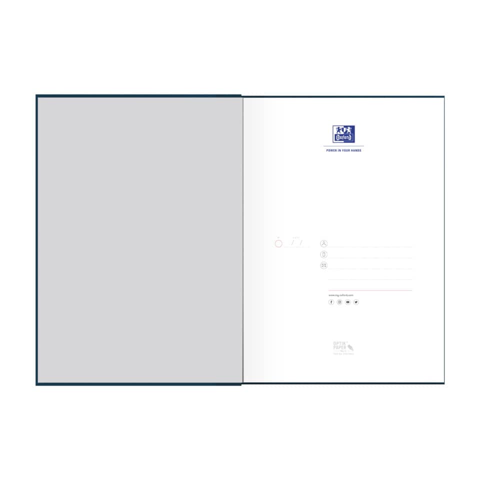 Office Notizbuch - A4, liniert, schwarz