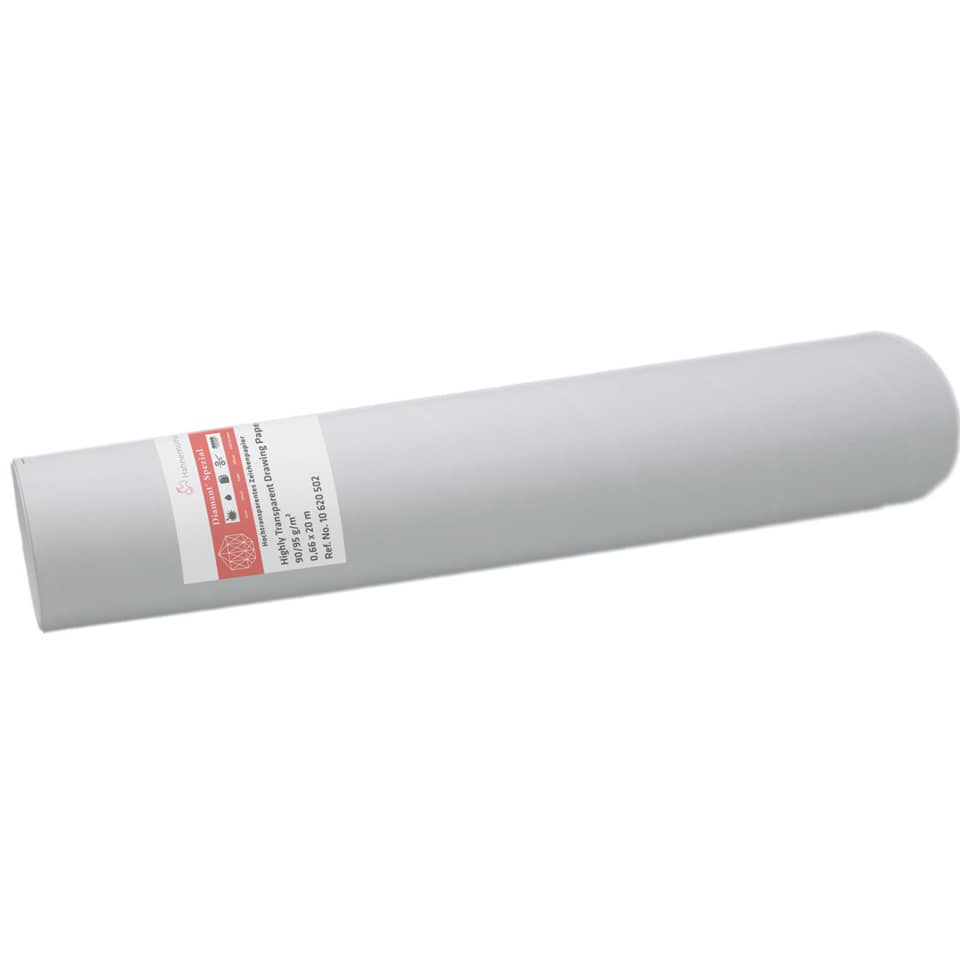Transparentrolle 0,66 x 20 m  90/95 g/qm