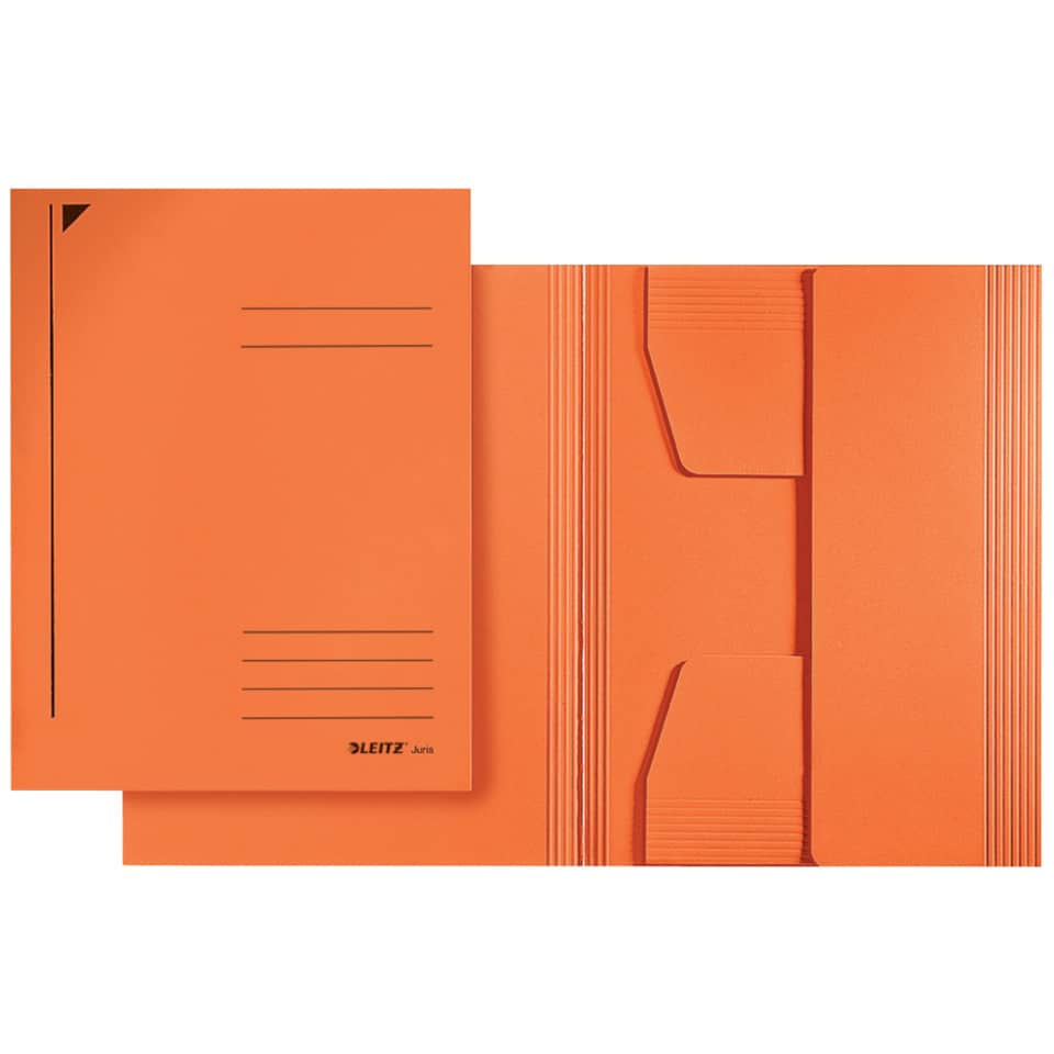 3924 Jurismappe - A4, Pendarec-Karton 430g, orange