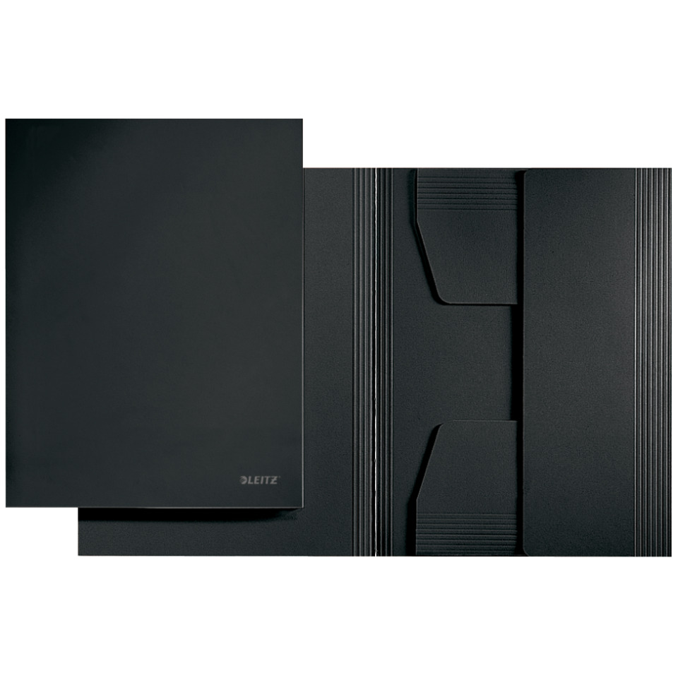 3924 Jurismappe - A4, Pendarec-Karton 430g, schwarz