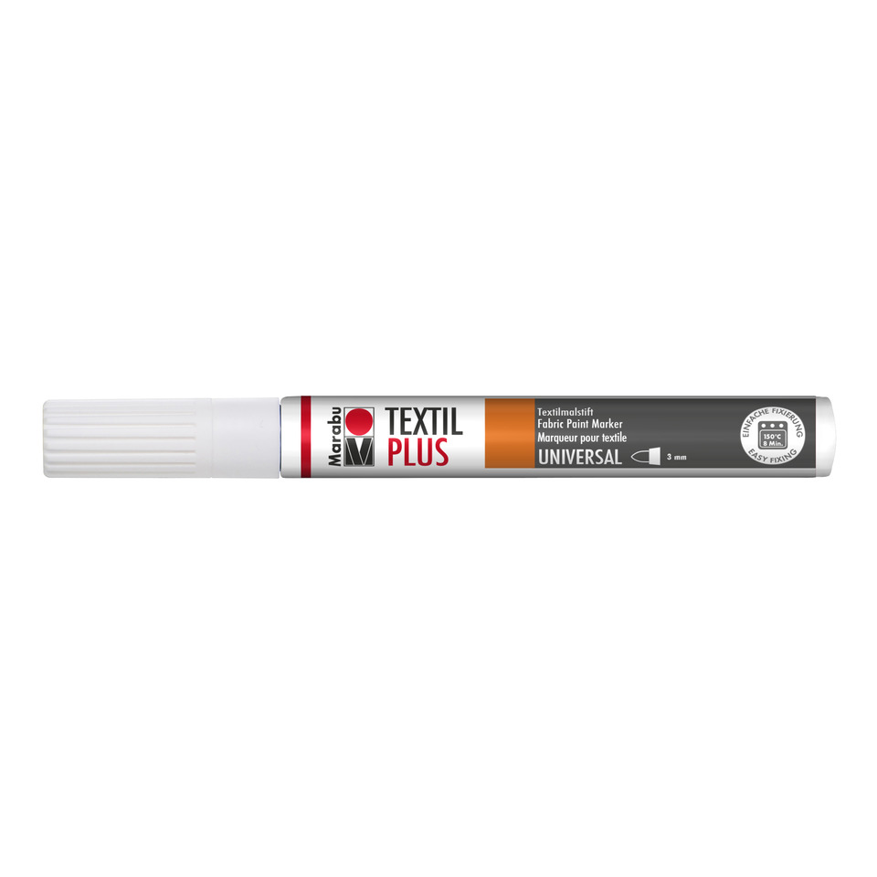 Textil Painter plus weiß 070, 3 mm