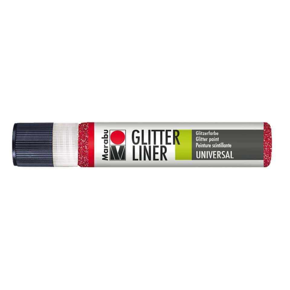 Glitter-Liner - Rubin 538, 25 ml