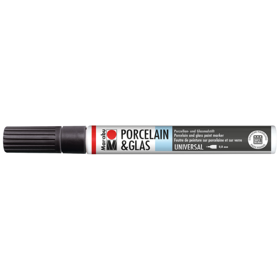 Porcelain Painter Schwarz 073, 1 mm