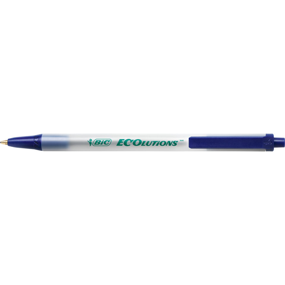 Druckkugelschreiber ECOlutions® Clic Stic - 0,4 mm, blau