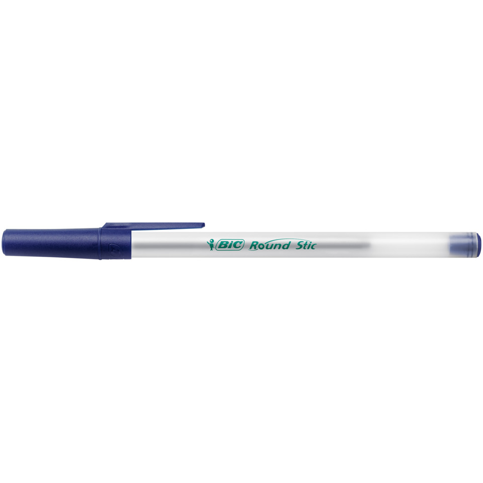 Kugelschreiber ECOlutions® Round Stic® - 0,4 mm, blau