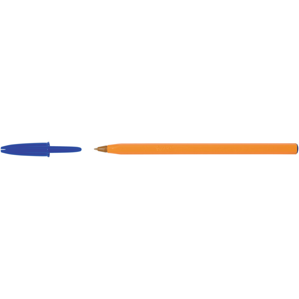 Kugelschreiber Orange - 0,35 mm, blau (dokumentenecht)