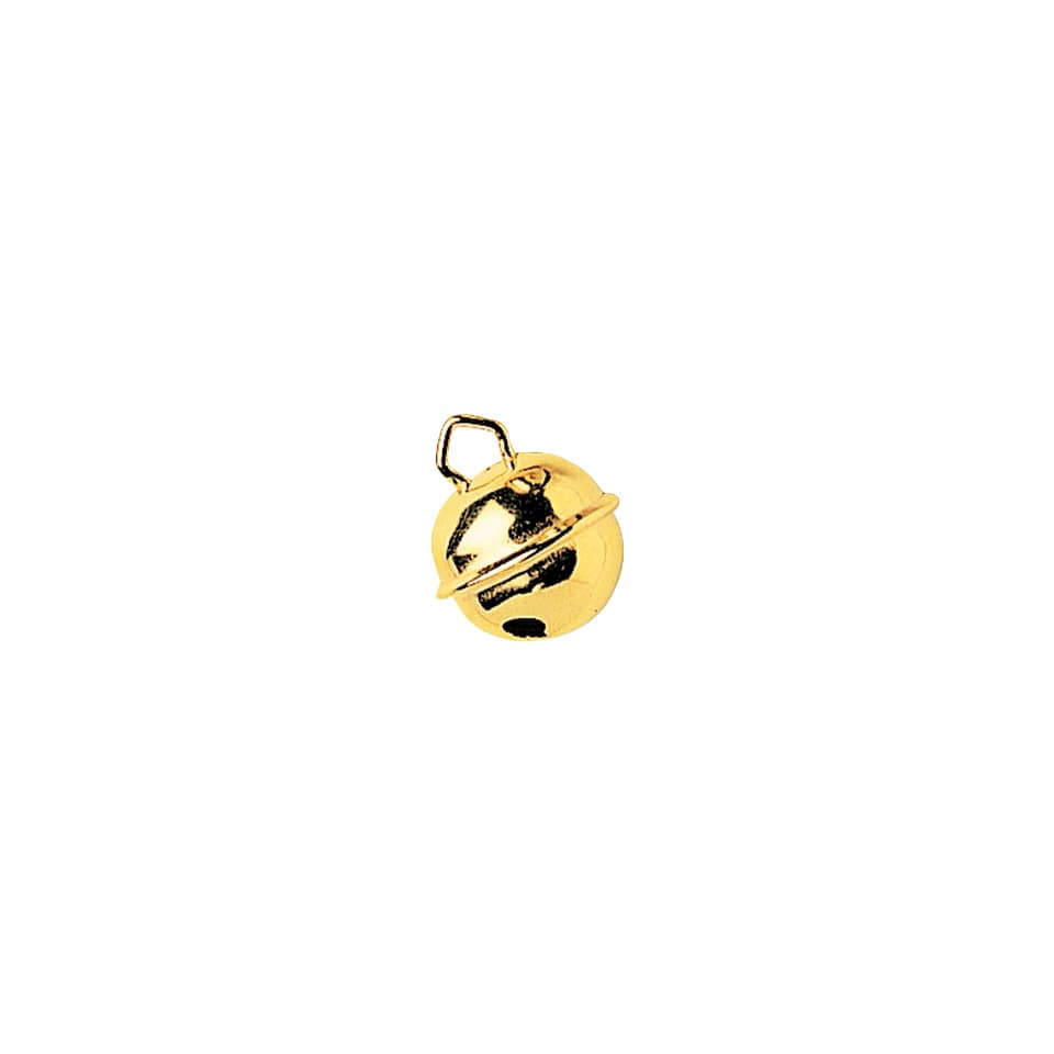 Metallglöckchen - Ø 11 mm, gold, 5 Stück