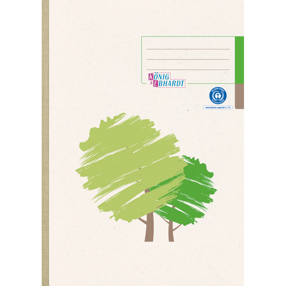 Geschäftsbuch A4, 192 Seiten, liniert, Karton