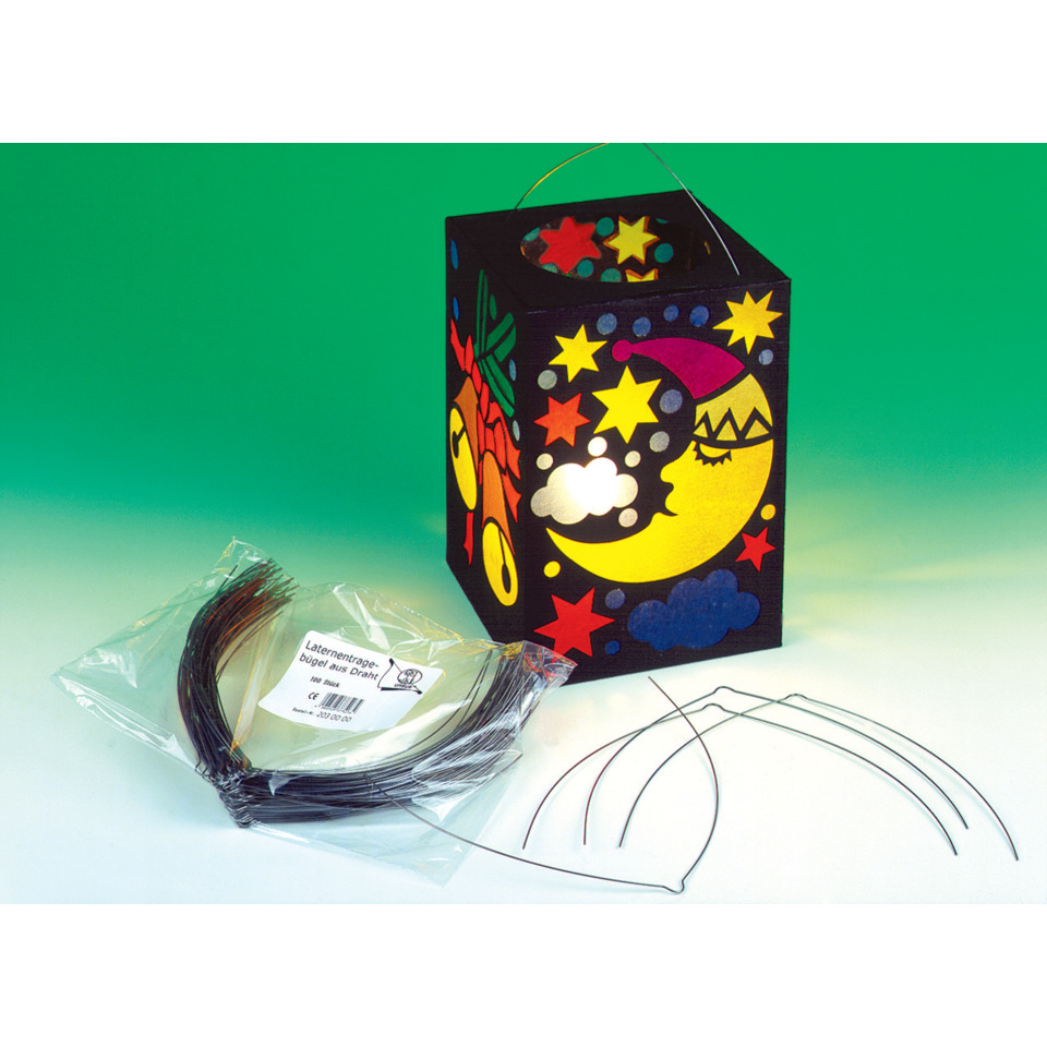 Laternenbügel aus Draht