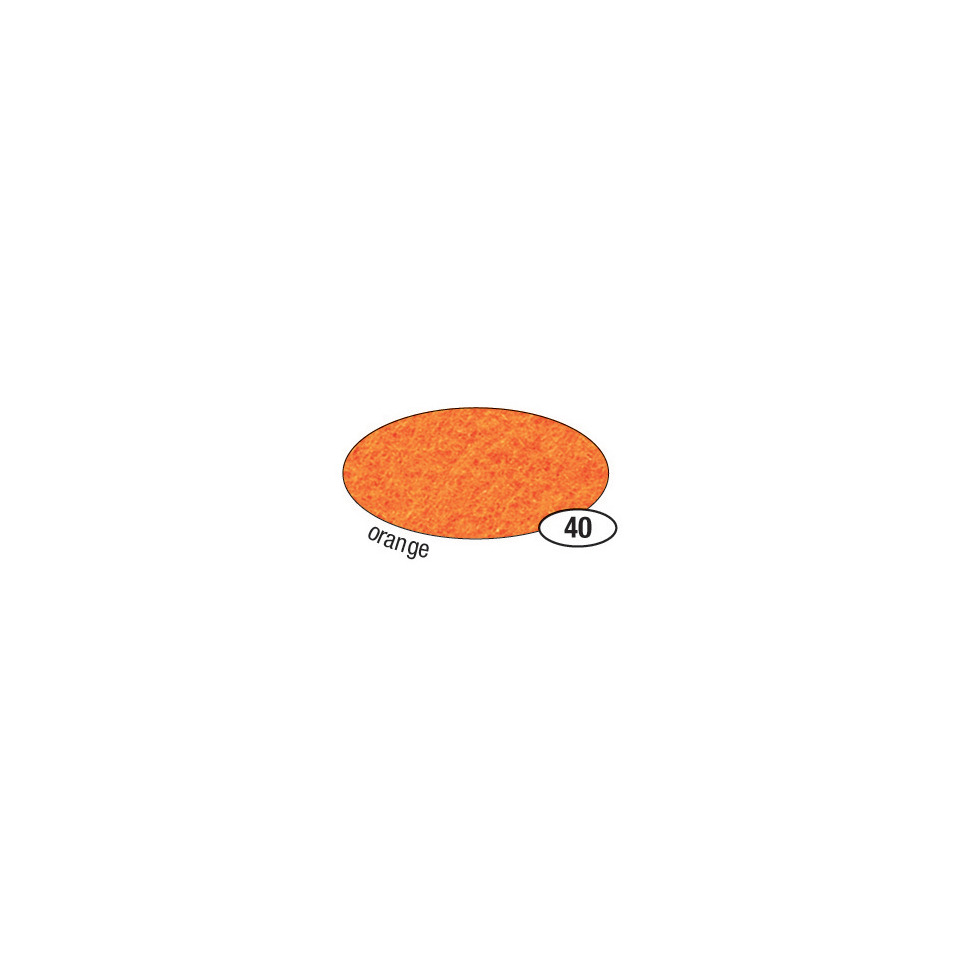 Bastelfilz - 20 x 30 cm, orange
