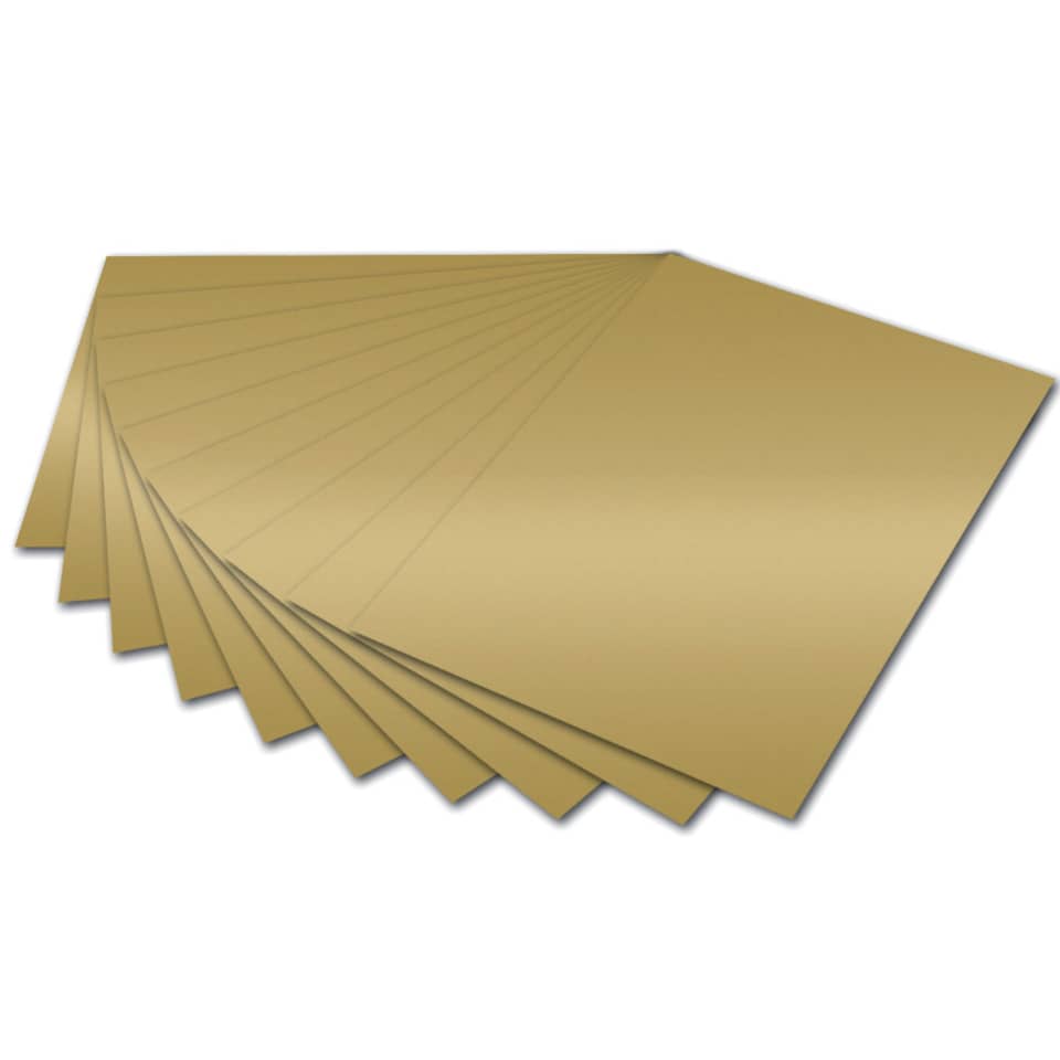 Fotokarton - A4, gold glänzend