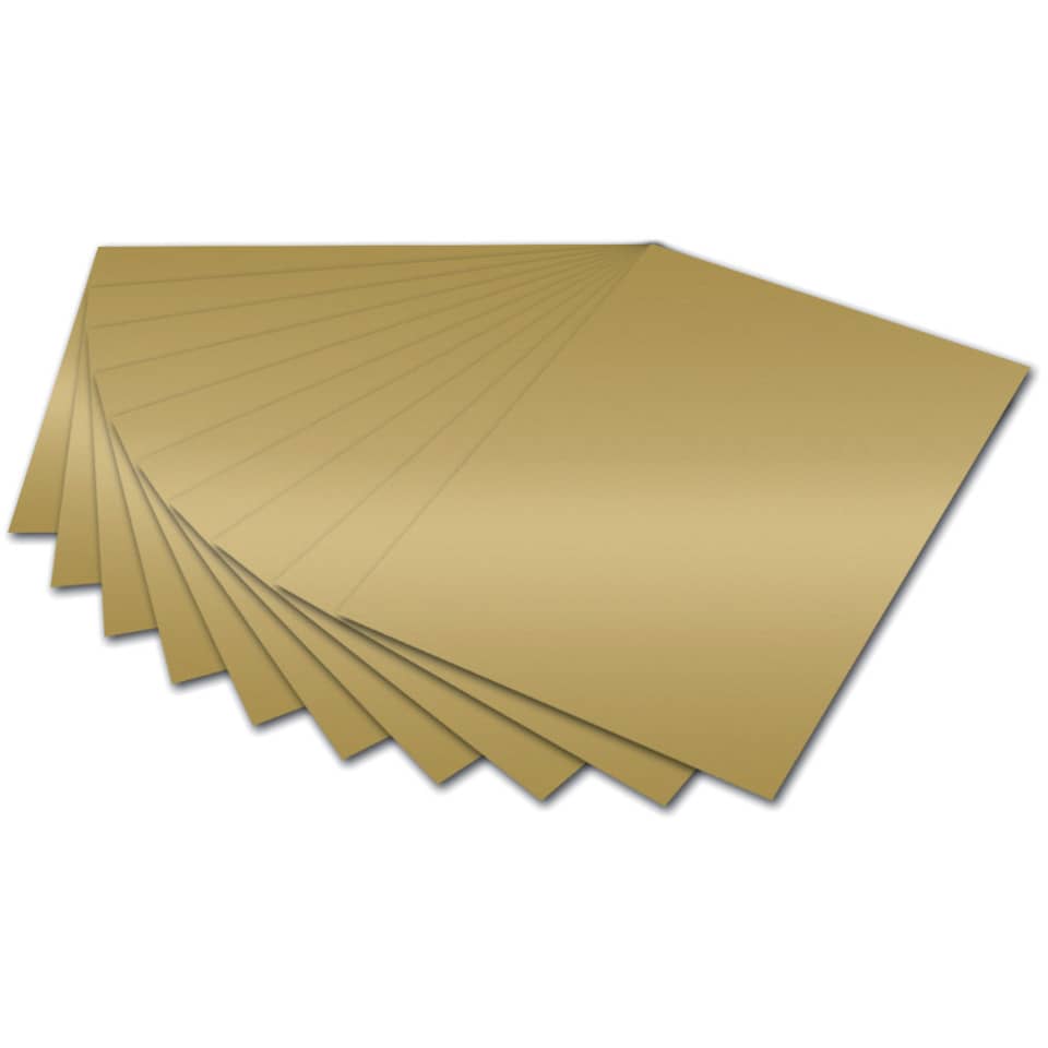 Fotokarton - 50 x 70 cm, gold glänzend