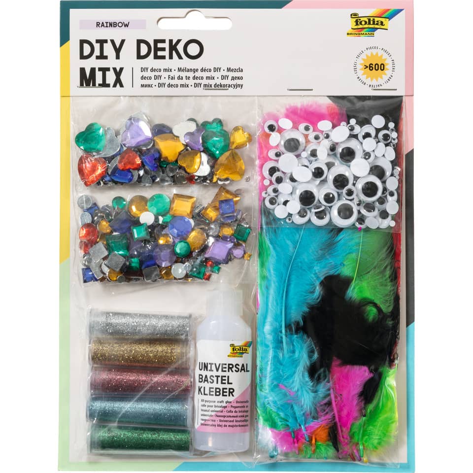 Bastelset "Deko-Mix"  ca. 600 Teile