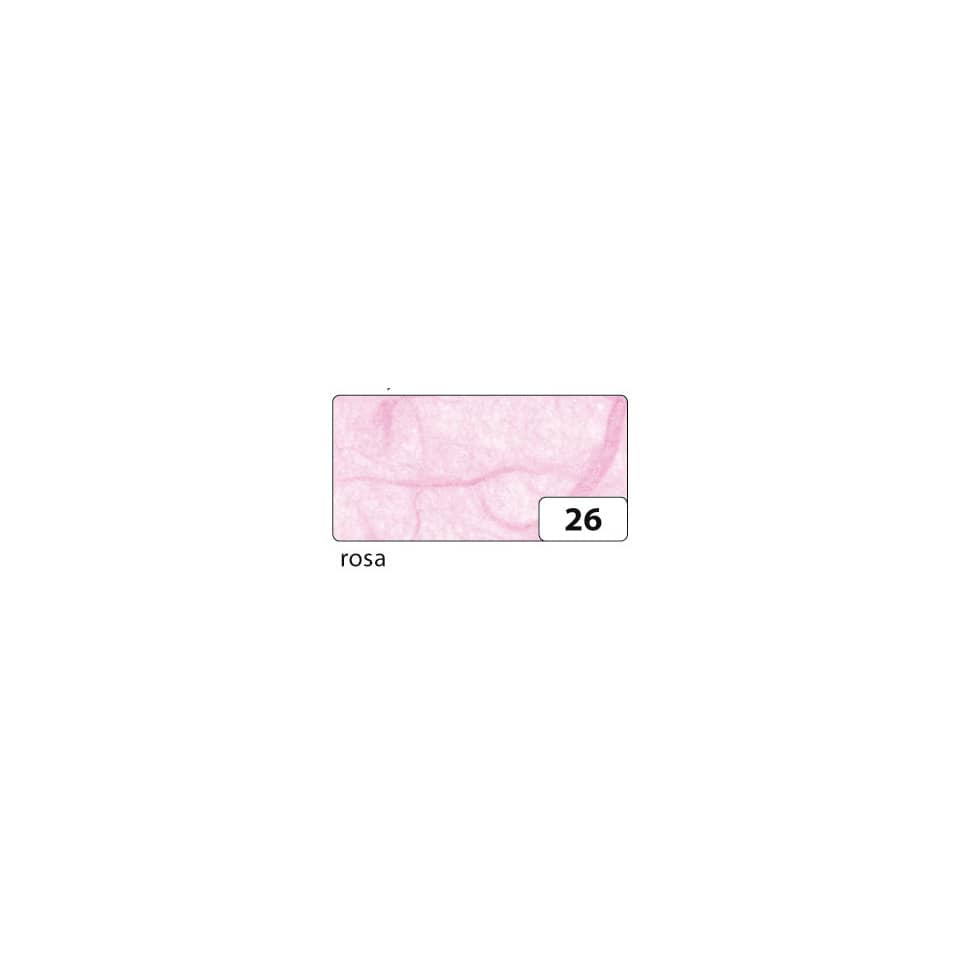 Strohseide - 47 x 64 cm, rosa