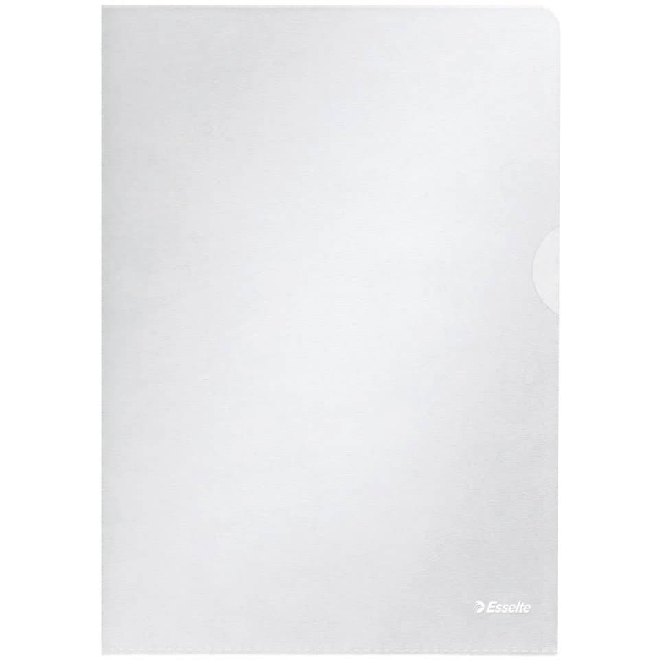 Sichthülle Standard Plus, A4, PP, genarbt, 100 Stück, farblos
