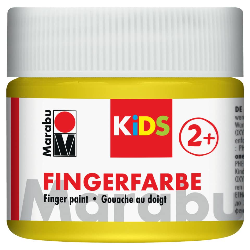Fingerfarbe Kids - 100 ml, gelb
