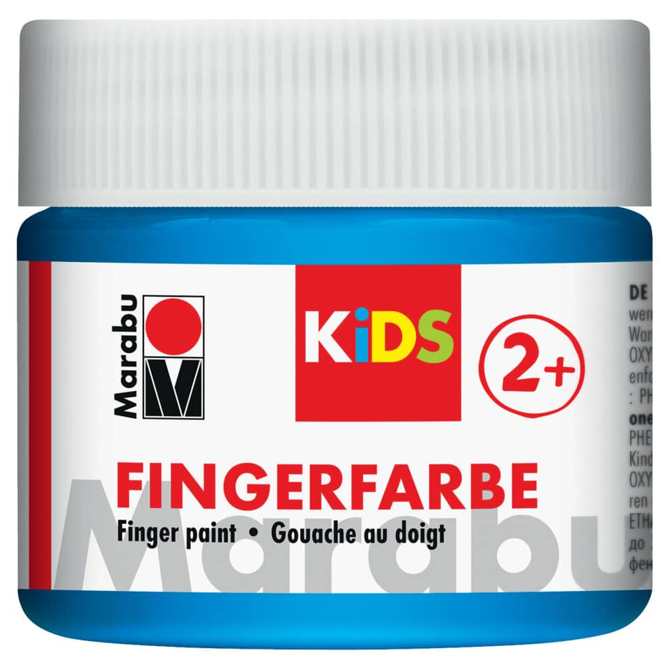 Fingerfarbe Kids - 100 ml, blau