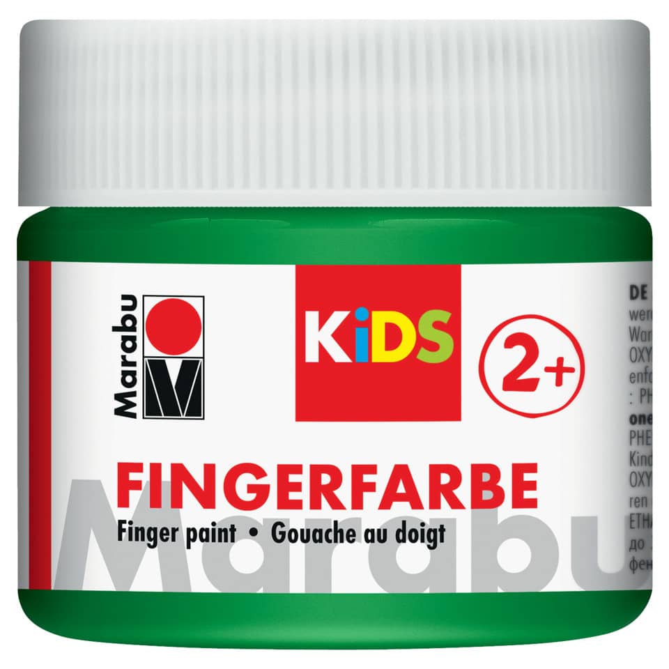 Fingerfarbe Kids - 100 ml, grün