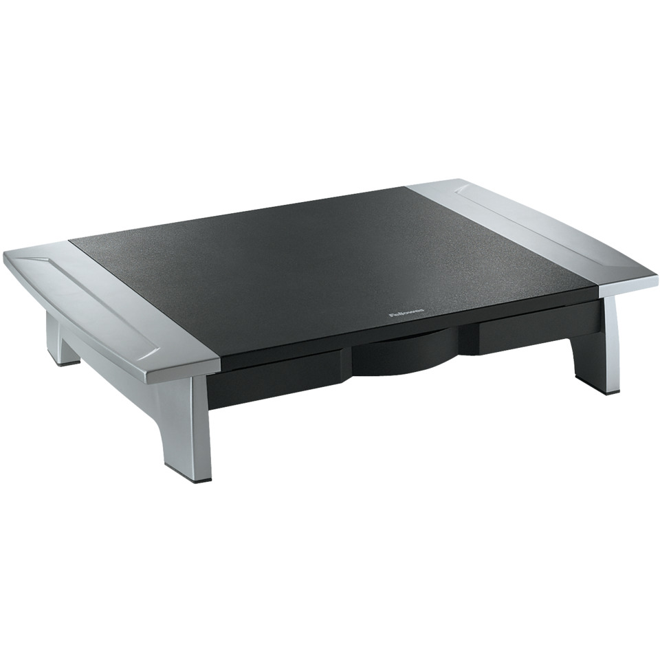 Monitor-Ständer Office Suites - höhenverstellbar, Kunststoff, schwarz/silber