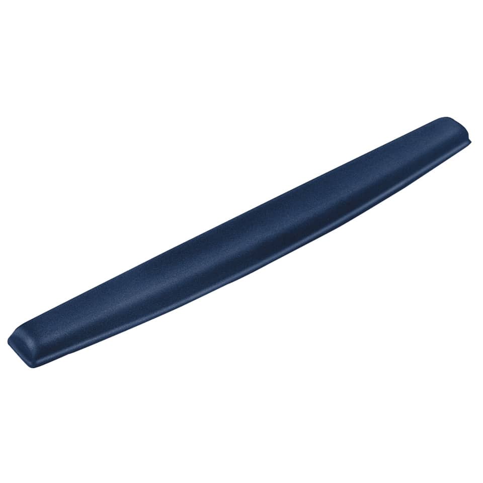 Tastatur-Handgelenkauflage Memory Foam - Plastik, 50 x 476 x 16 mm, saphir