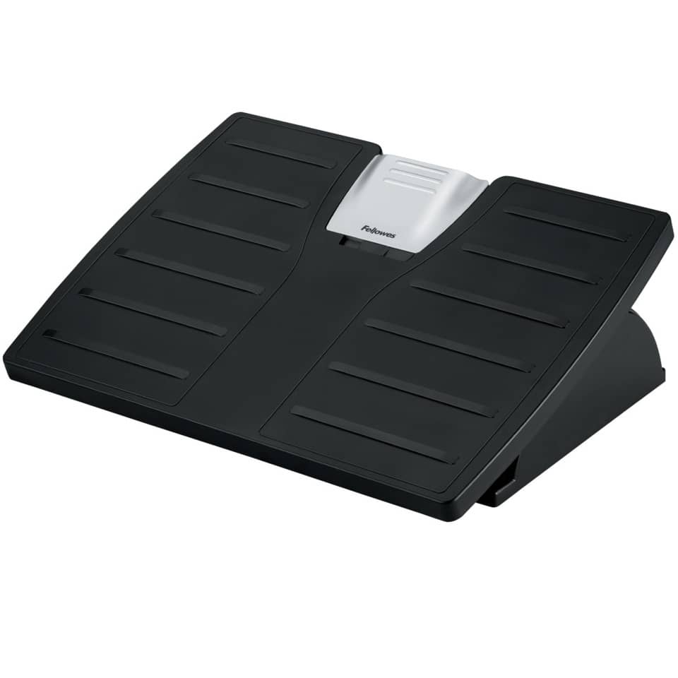 Fußstütze Office Suites Microban® - schwarz/silber