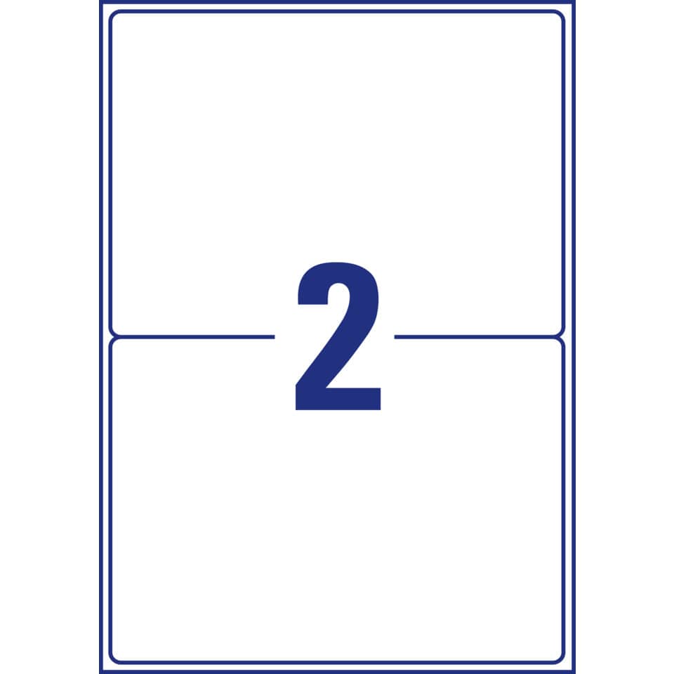 L7168-100 Versandetiketten - 199,6x143 mm, 200 Stück, weiß